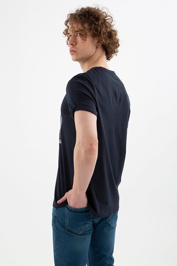 Fashion Friends Erkek T-Shirt 22Y0331E1 Lacivert / Navy