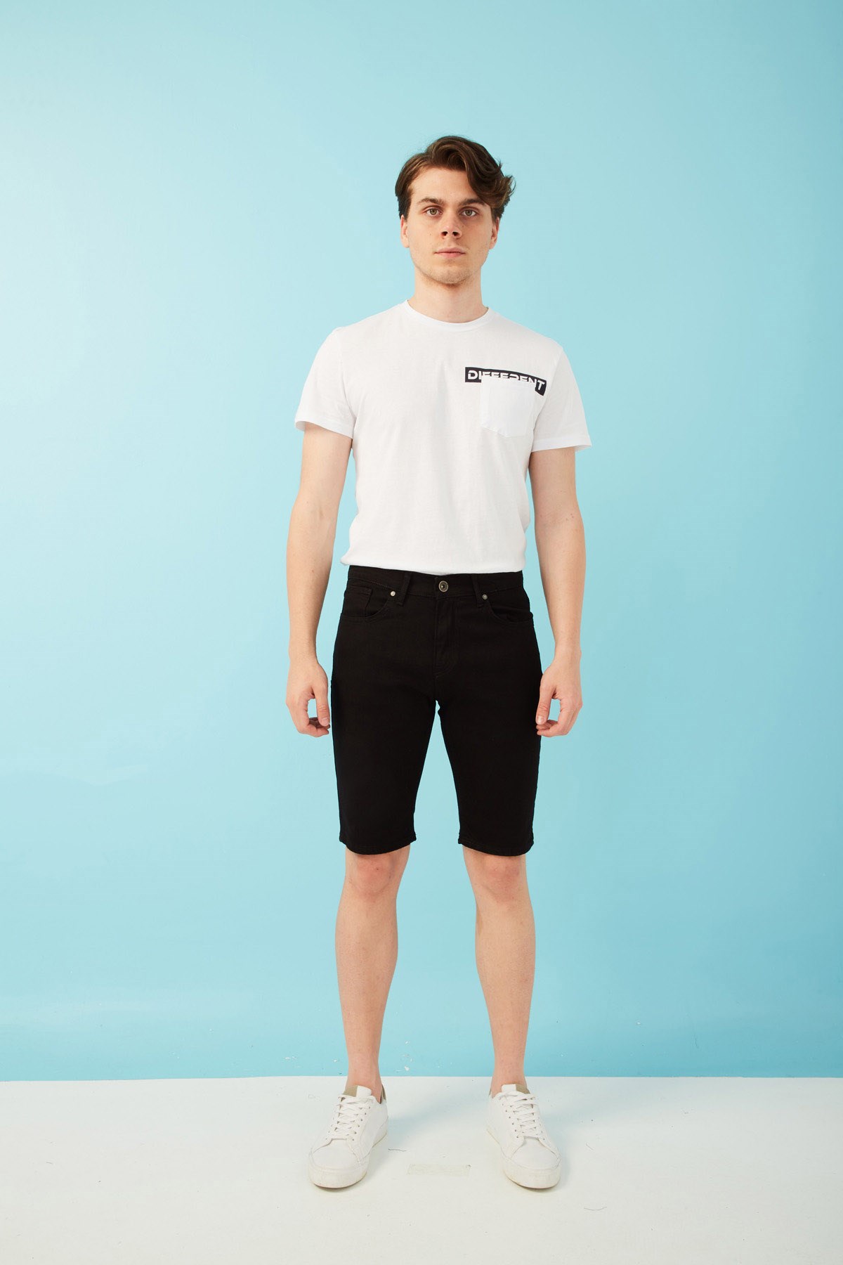 Fashion Friends Erkek Şort 22Y0450E1 Siyah / Black