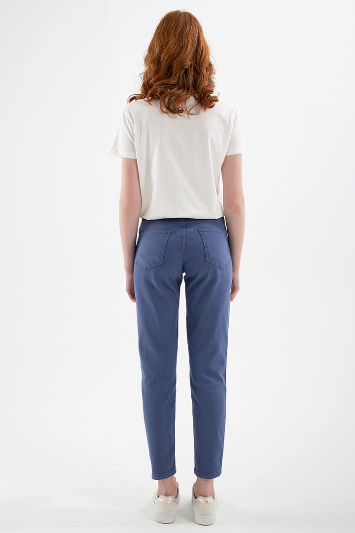 Fashion Friends Kadın Pantolon 22Y0534K1 İndigo / İndigo