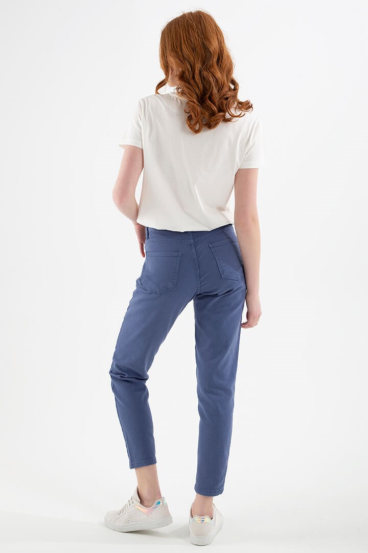 Fashion Friends Kadın Pantolon 22Y0534K1 İndigo / İndigo
