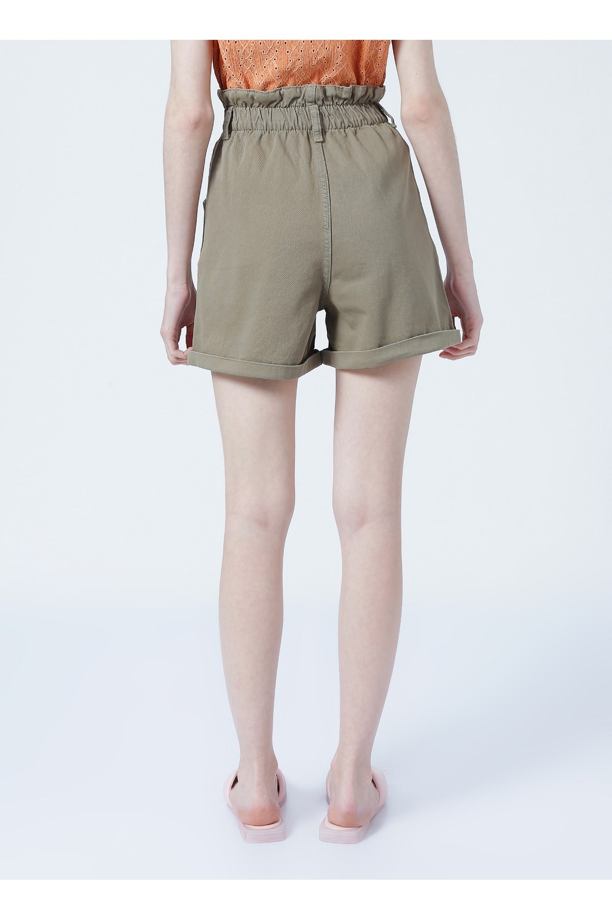Fashion Friends Kadın Şort 22Y0542K1 Haki / Khaki