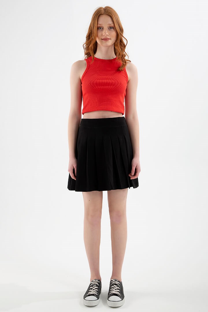 Fashion Friends Kadın Etek 22Y0616K1 Siyah / Black