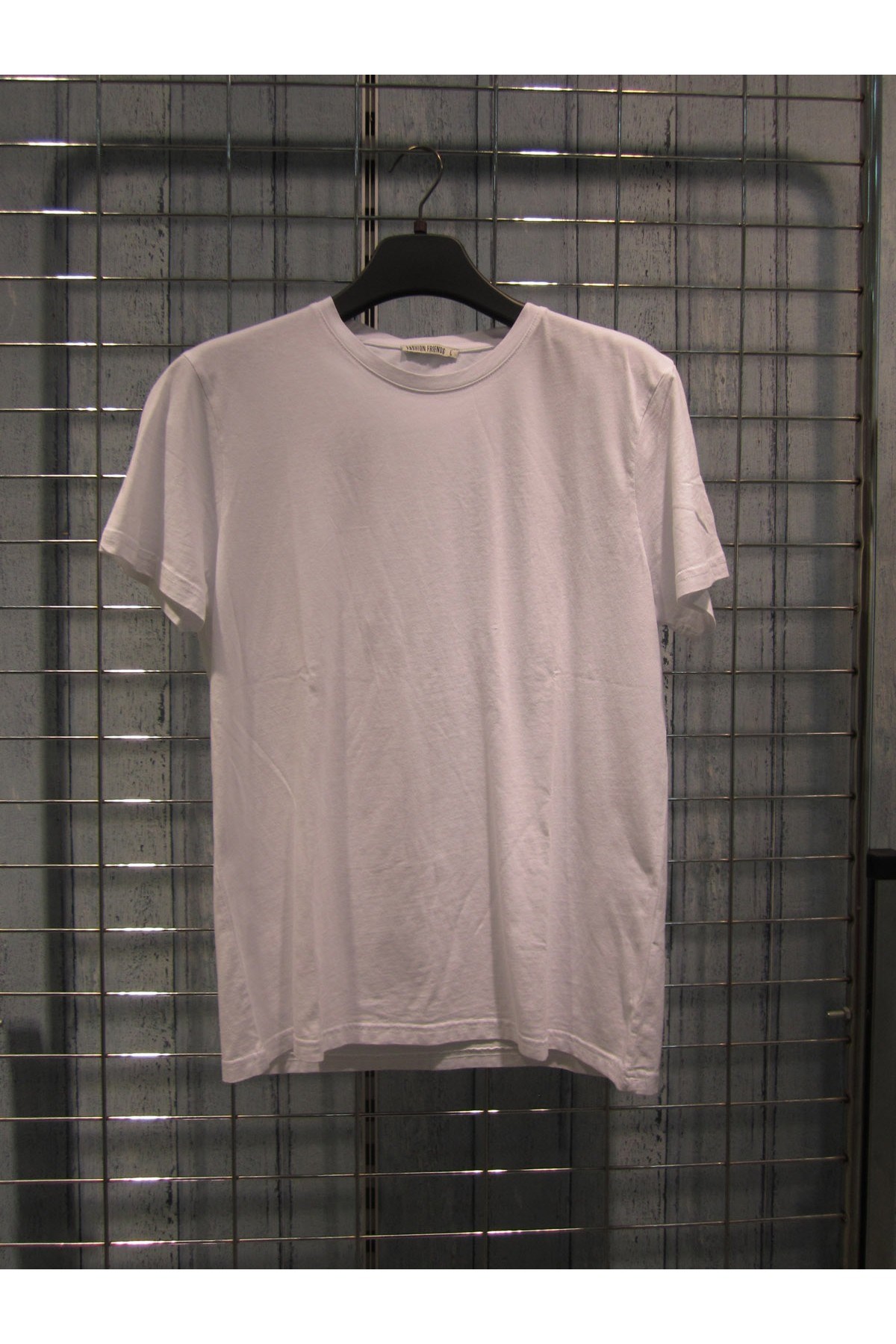 Fashion Friends Erkek T-Shirt 22Y1051E1 Beyaz / White