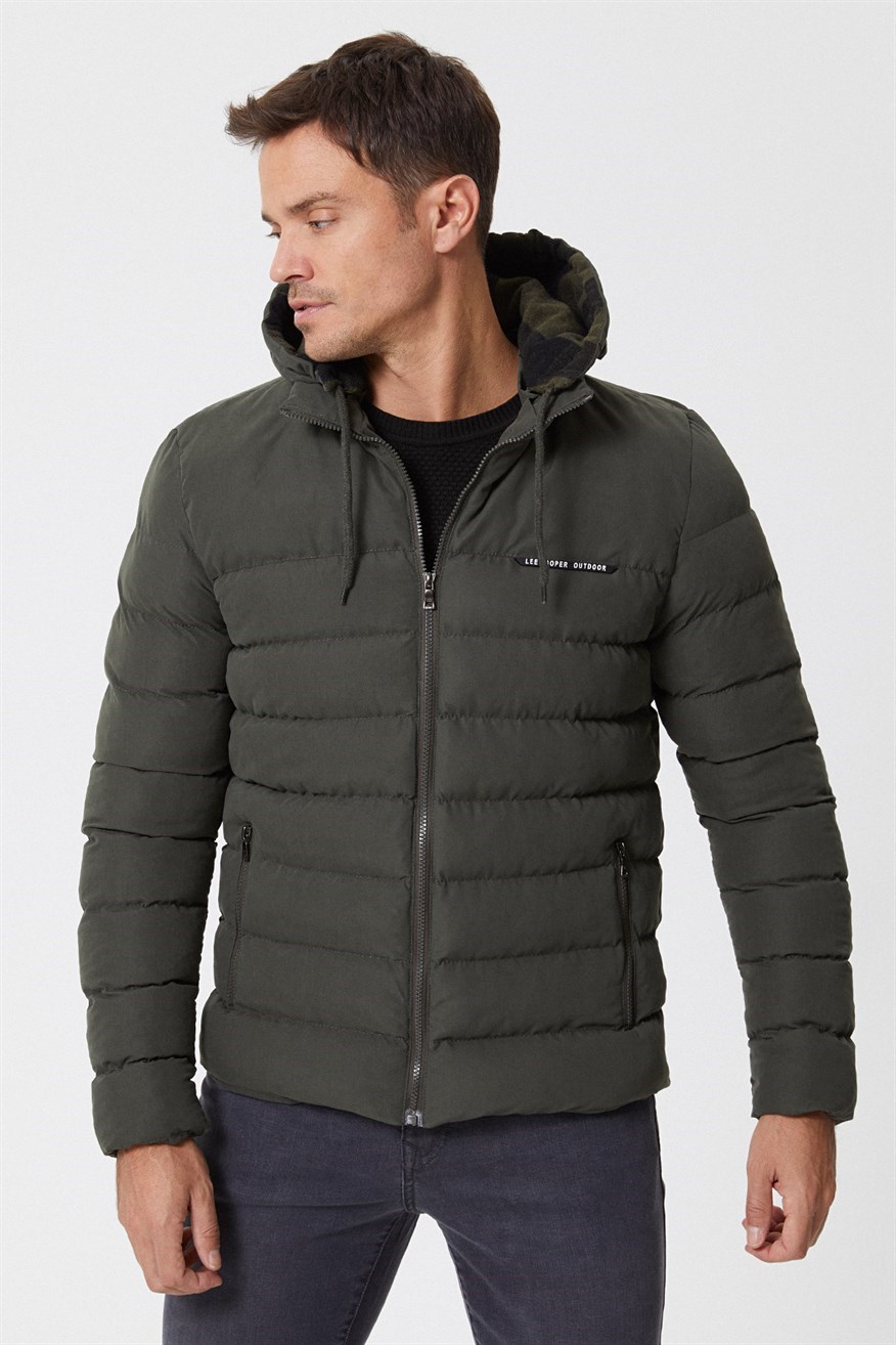 Lee Cooper Erkek Mont 231 LCM 232001 Haki
