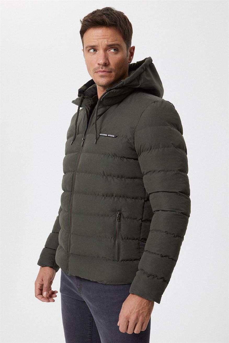 Lee Cooper Erkek Mont 231 LCM 232001 Haki