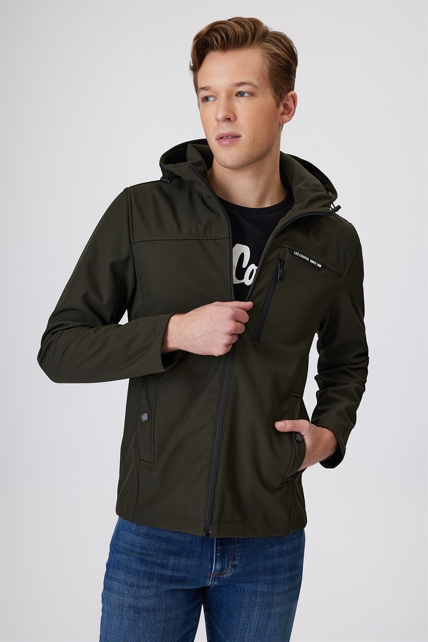 Lee Cooper Erkek Mont 231 LCM 232014 Haki