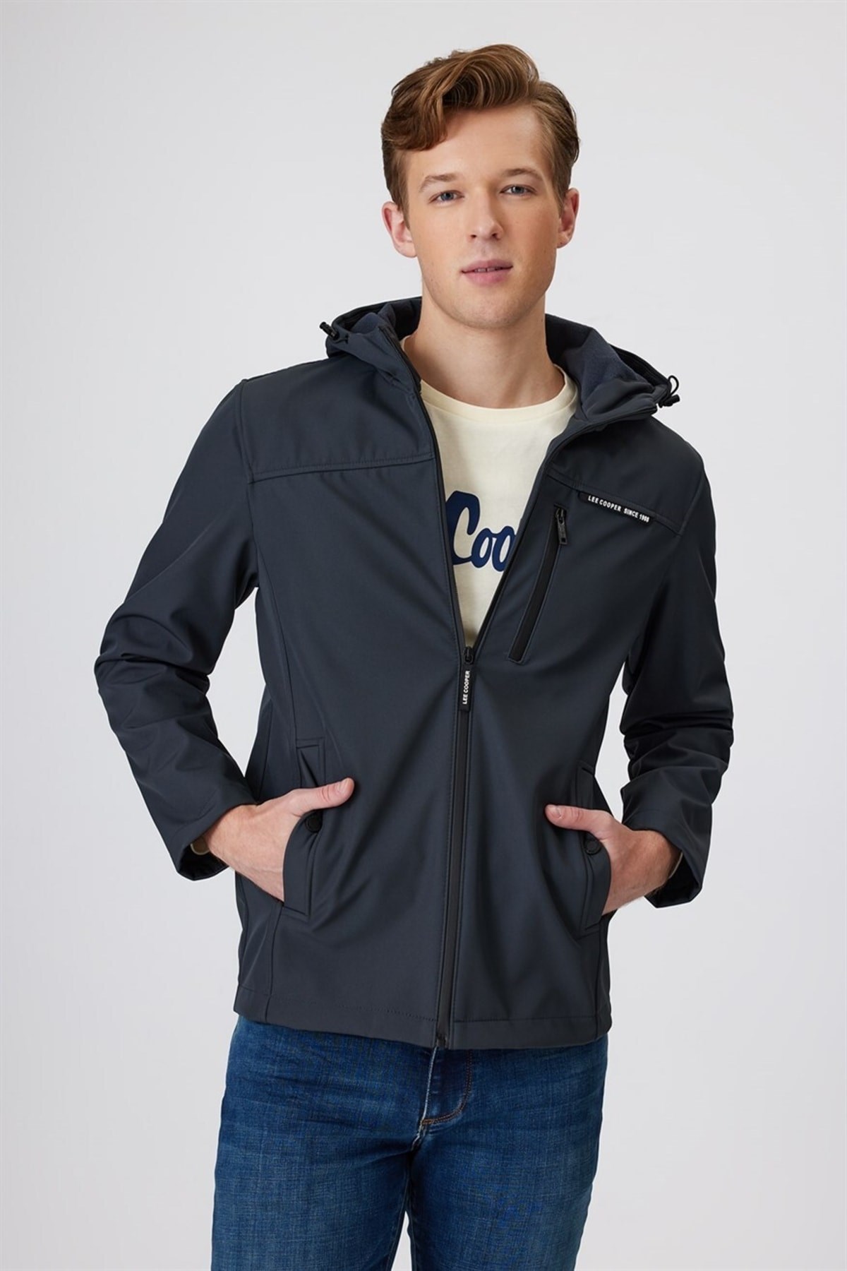 Lee Cooper Erkek Mont 231 LCM 232014 K. Gri