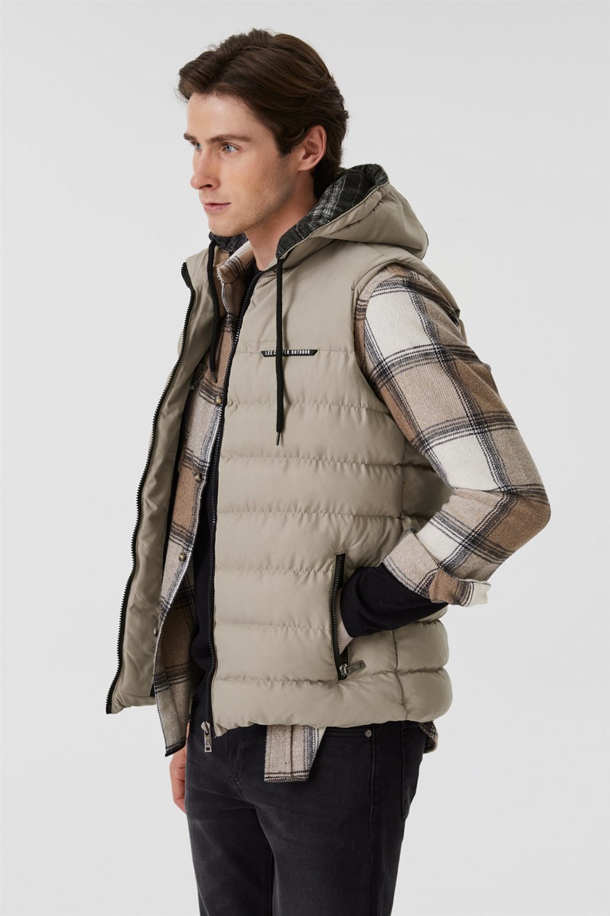 Lee Cooper Erkek Yelek 231 LCM 235001 Taş