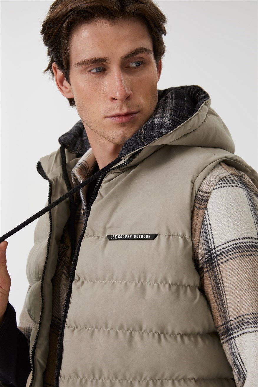 Lee Cooper Erkek Yelek 231 LCM 235001 Taş