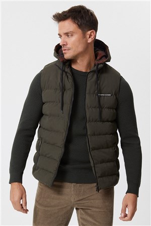 Lee Cooper Erkek Yelek 231 LCM 235001 Haki
