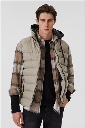 Lee Cooper Erkek Yelek 231 LCM 235001 Taş
