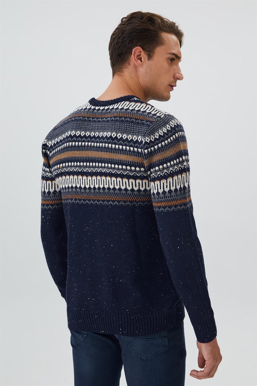 Lee Cooper Erkek Kazak 231 LCM 241003 Lacivert