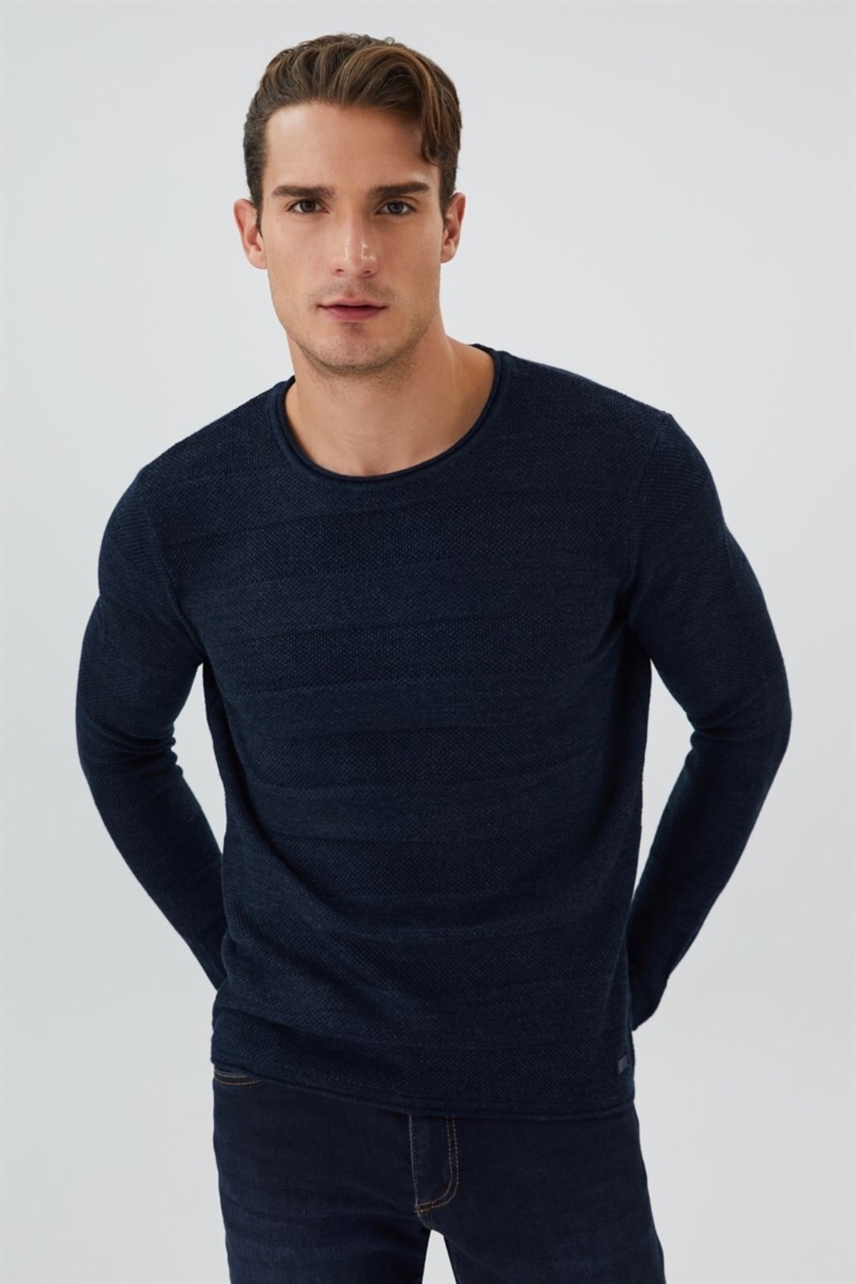 Lee Cooper Erkek Kazak 231 LCM 241005 Lacivert