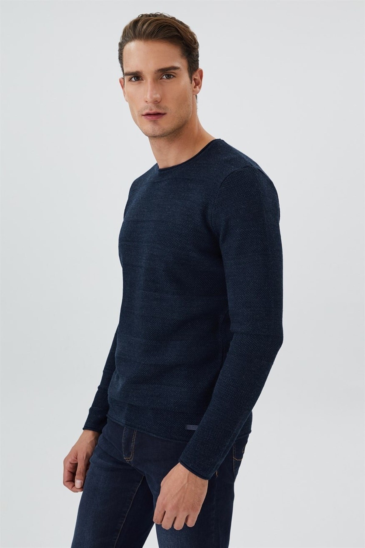 Lee Cooper Erkek Kazak 231 LCM 241005 Lacivert