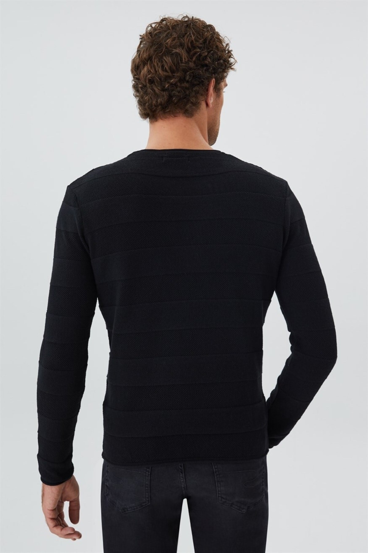 Lee Cooper Erkek Kazak 231 LCM 241005 Siyah