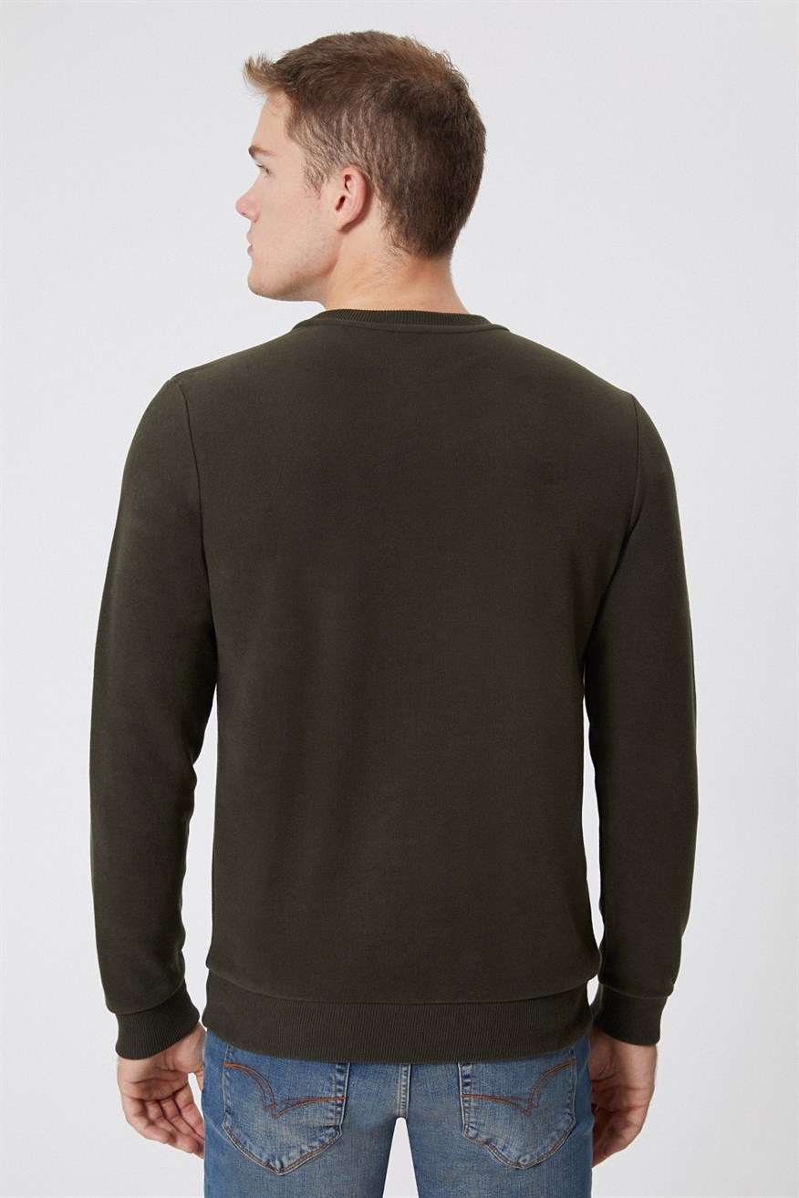 Lee Cooper Erkek S-Shirt 231 LCM 241011 Haki