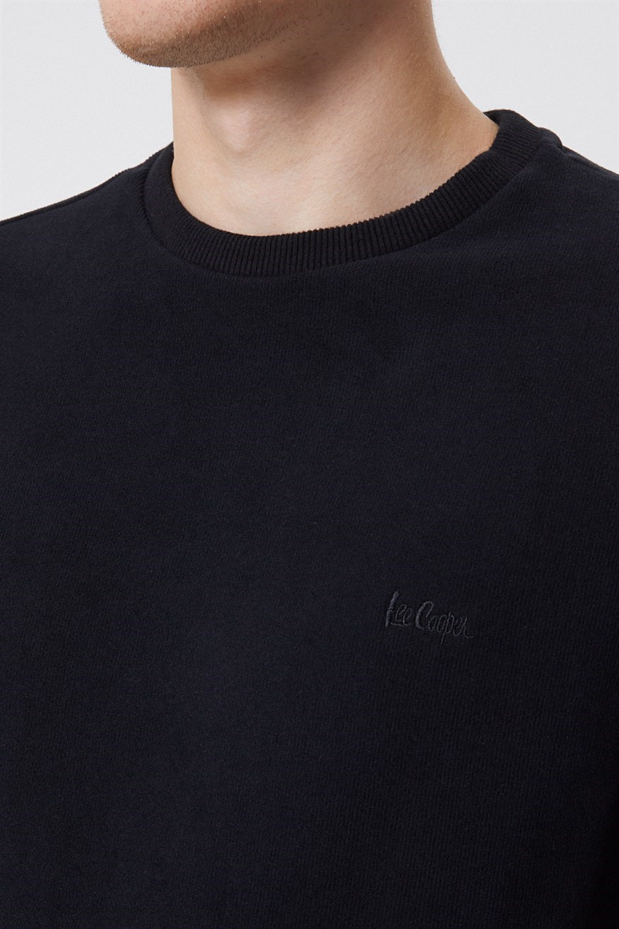 Lee Cooper Erkek S-Shirt 231 LCM 241011 Siyah