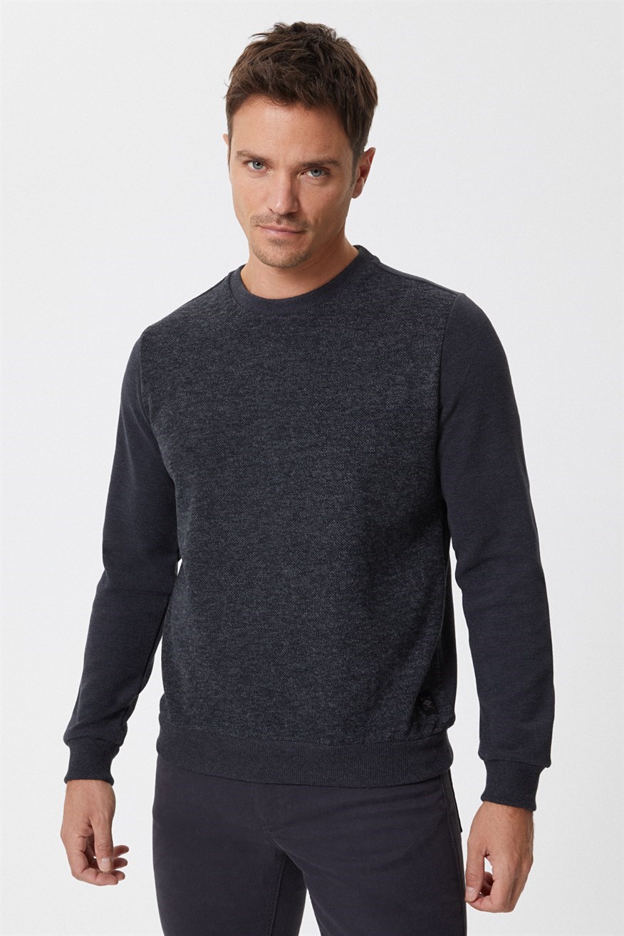 Lee Cooper Erkek S-Shirt 231 LCM 241012 Gri