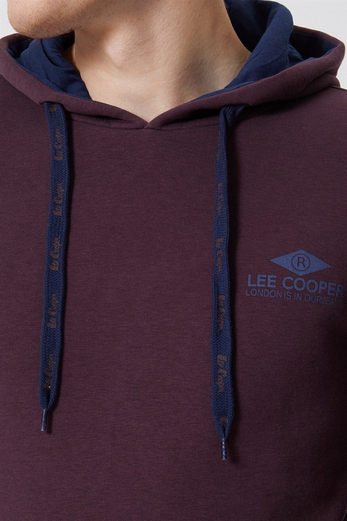Lee Cooper Erkek S-Shirt 231 LCM 241013 Mürdüm