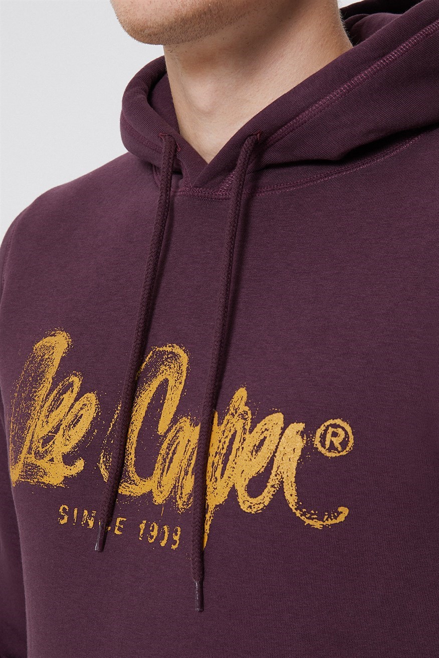 Lee Cooper Erkek S-Shirt 231 LCM 241014 Mürdüm