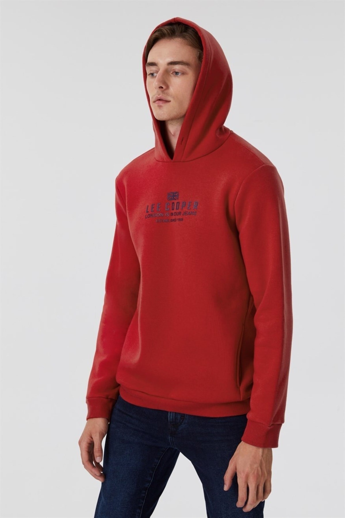 Lee Cooper Erkek S-Shirt 231 LCM 241015 Kırmızı