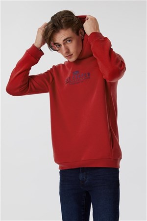 Lee Cooper Erkek S-Shirt 231 LCM 241015 Kırmızı