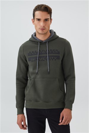 Lee Cooper Erkek S-Shirt 231 LCM 241020 Haki