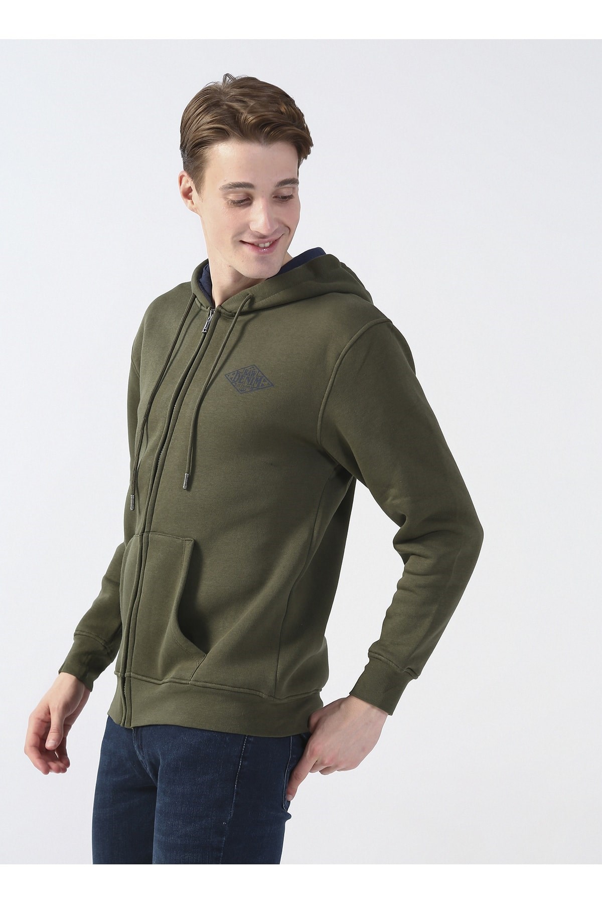 Lee Cooper Erkek S-Shirt 231 LCM 241023 Haki