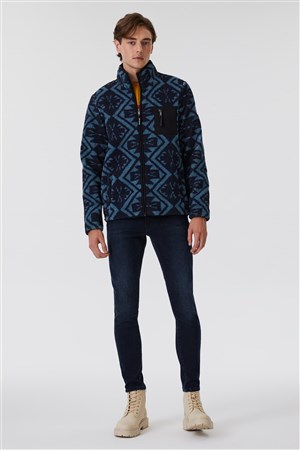 Lee Cooper Erkek S-Shirt 231 LCM 241027 İndigo
