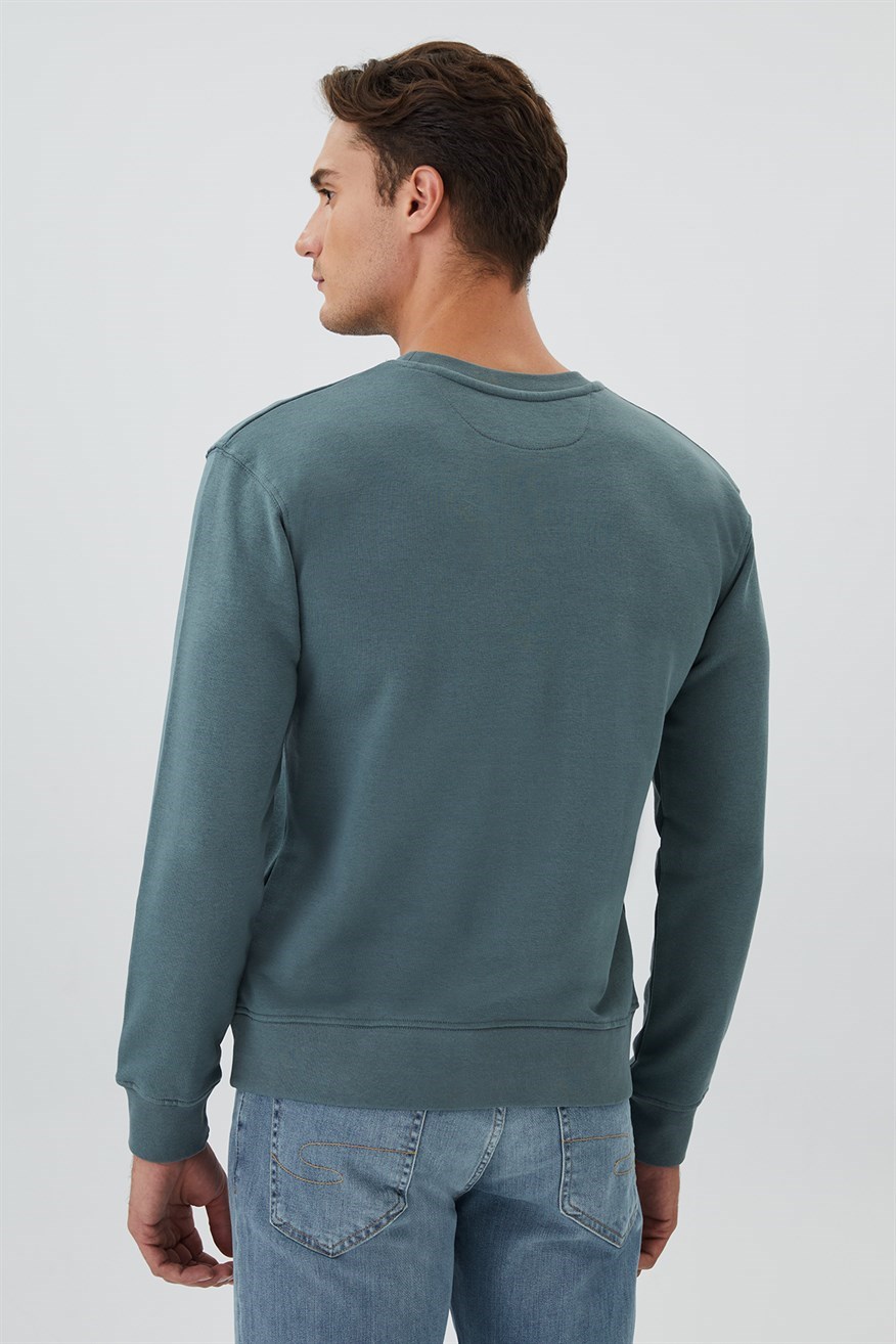 Lee Cooper Erkek S-Shirt 231 LCM 241029 Zümrüt Yeşili