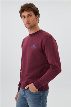 Lee Cooper Erkek S-Shirt 231 LCM 241029 Mürdüm