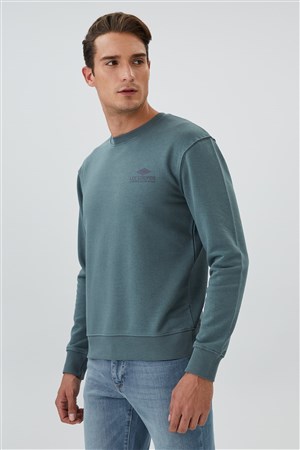 Lee Cooper Erkek S-Shirt 231 LCM 241029 Zümrüt Yeşili