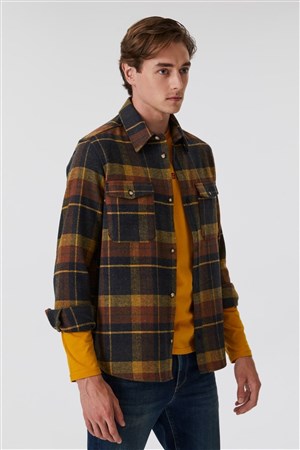 Lee Cooper Erkek Gömlek 231 LCM 241040 Hardal