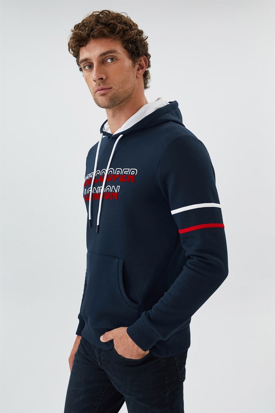 Lee Cooper Erkek S-Shirt 231 LCM 241047 Lacivert