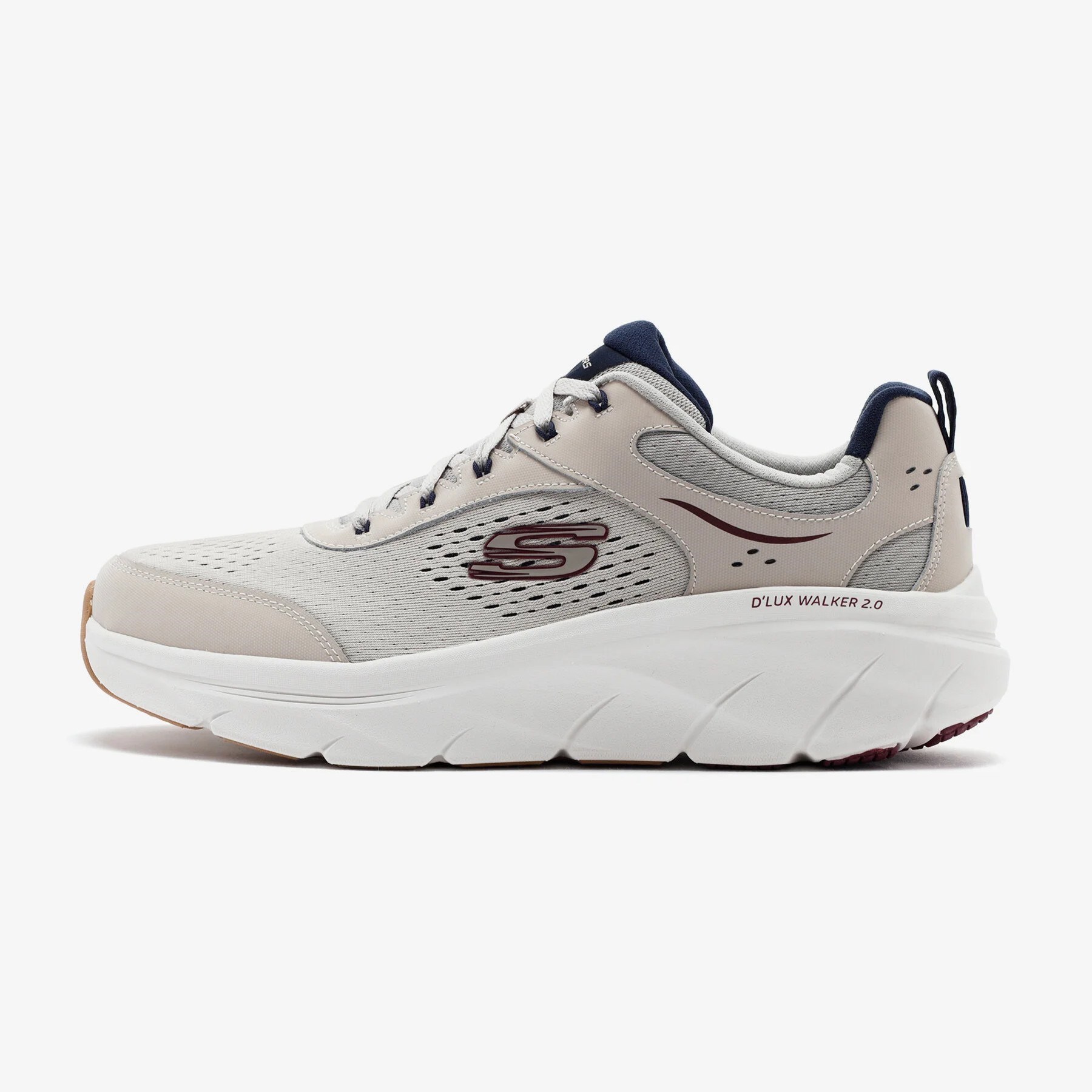 Skechers Erkek Ayakkabı 232715 Krem / Lacivert
