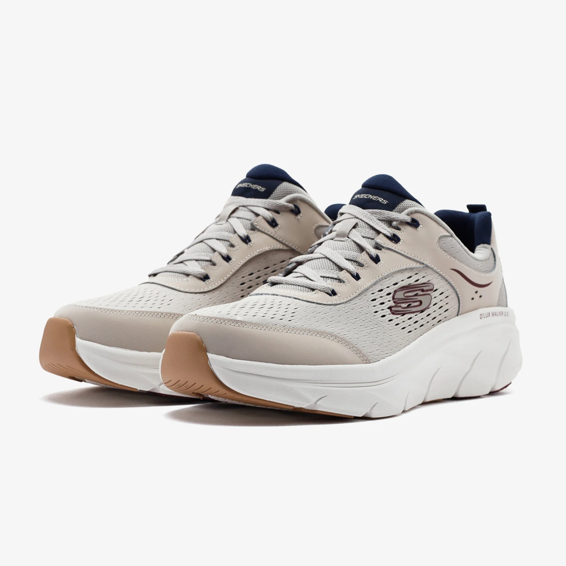 Skechers Erkek Ayakkabı 232715 Krem / Lacivert