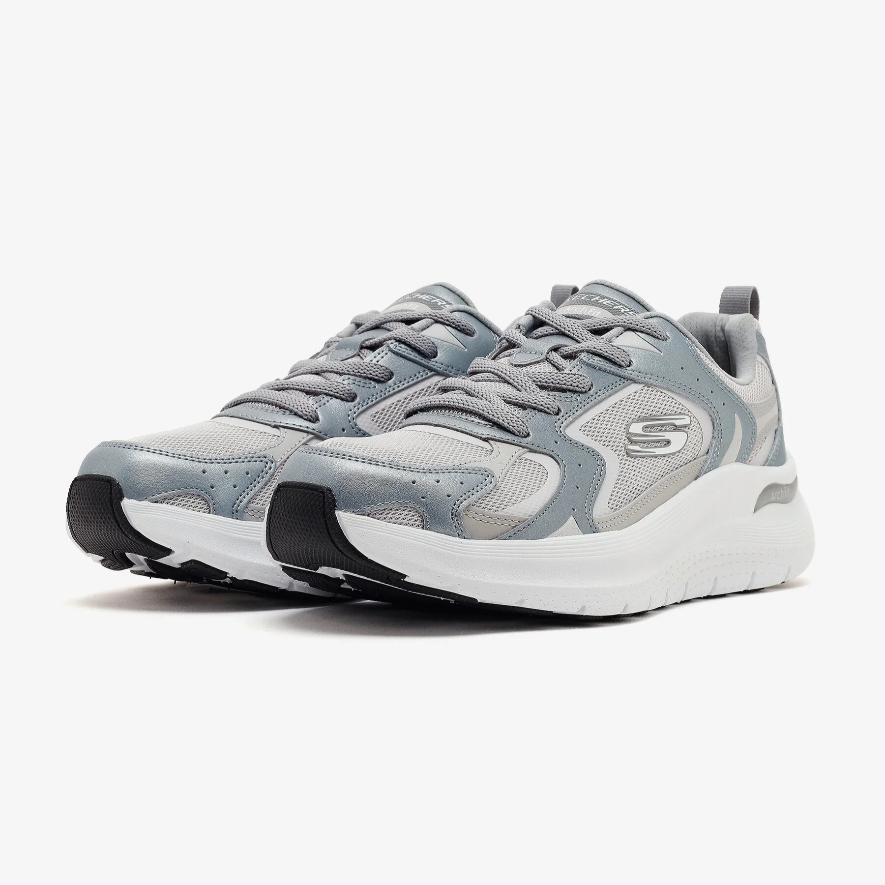 Skechers Erkek Ayakkabı 232806 Gri/Gümüş