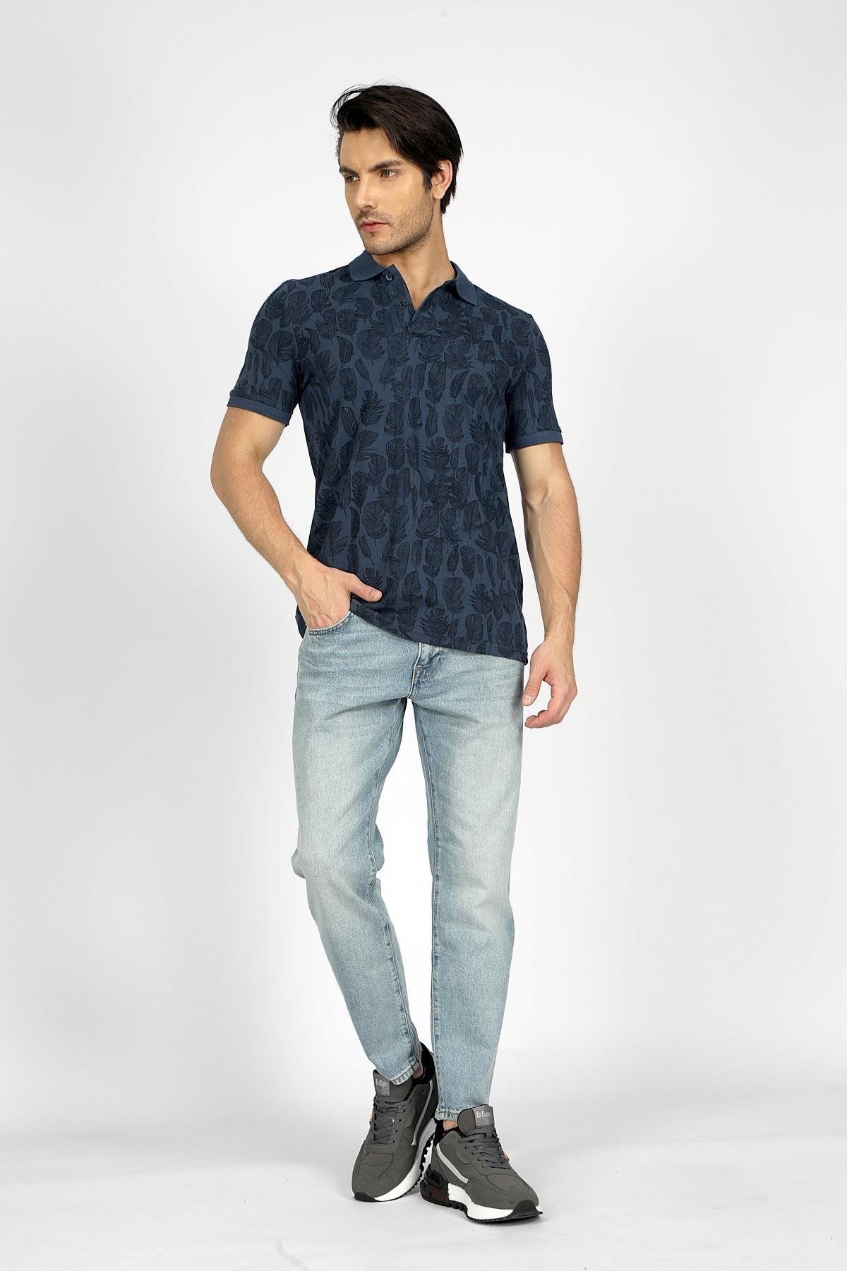 Lee Cooper Erkek T-Shirt 232 LCM 242008 A.Lacivert