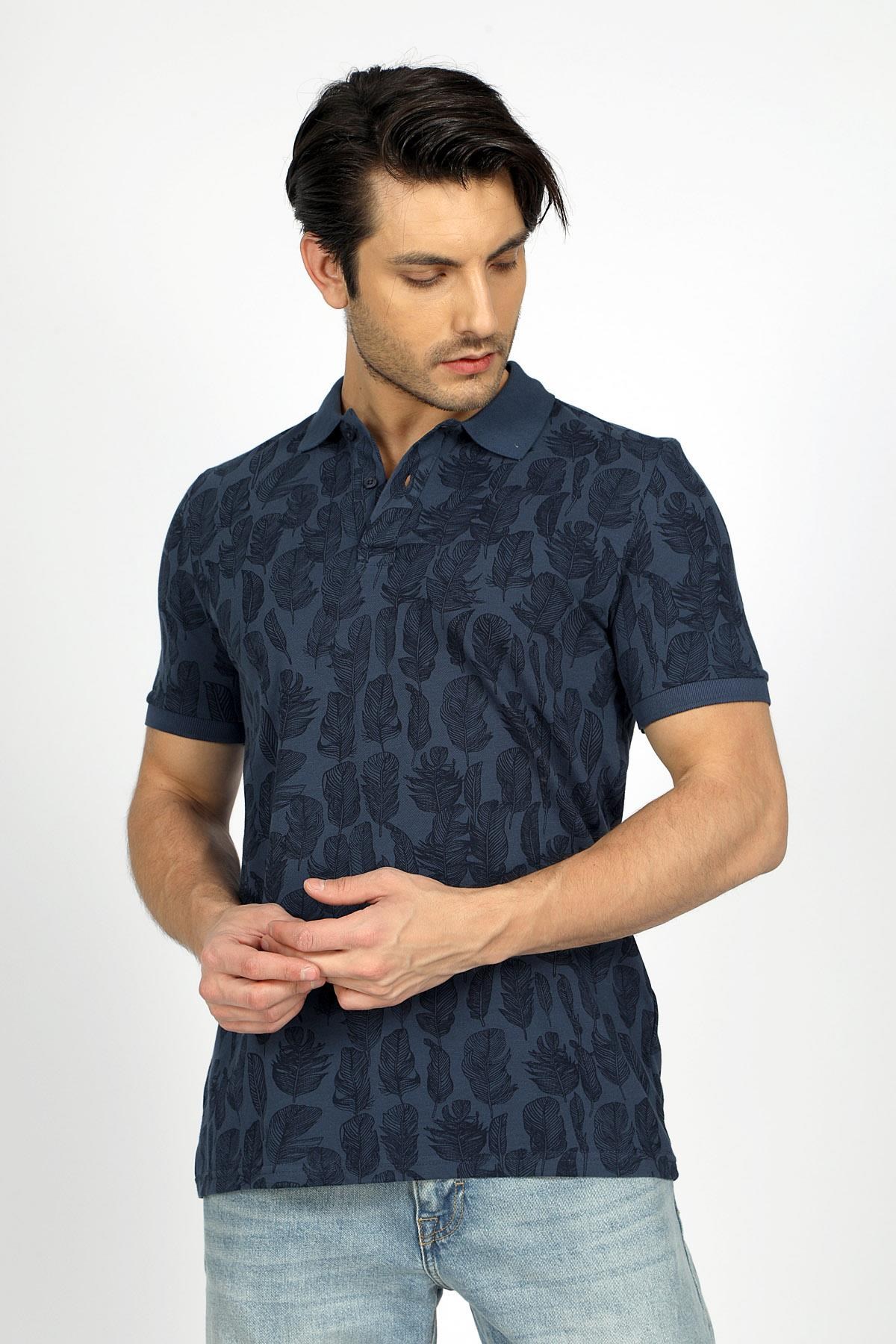 Lee Cooper Erkek T-Shirt 232 LCM 242008 A.Lacivert