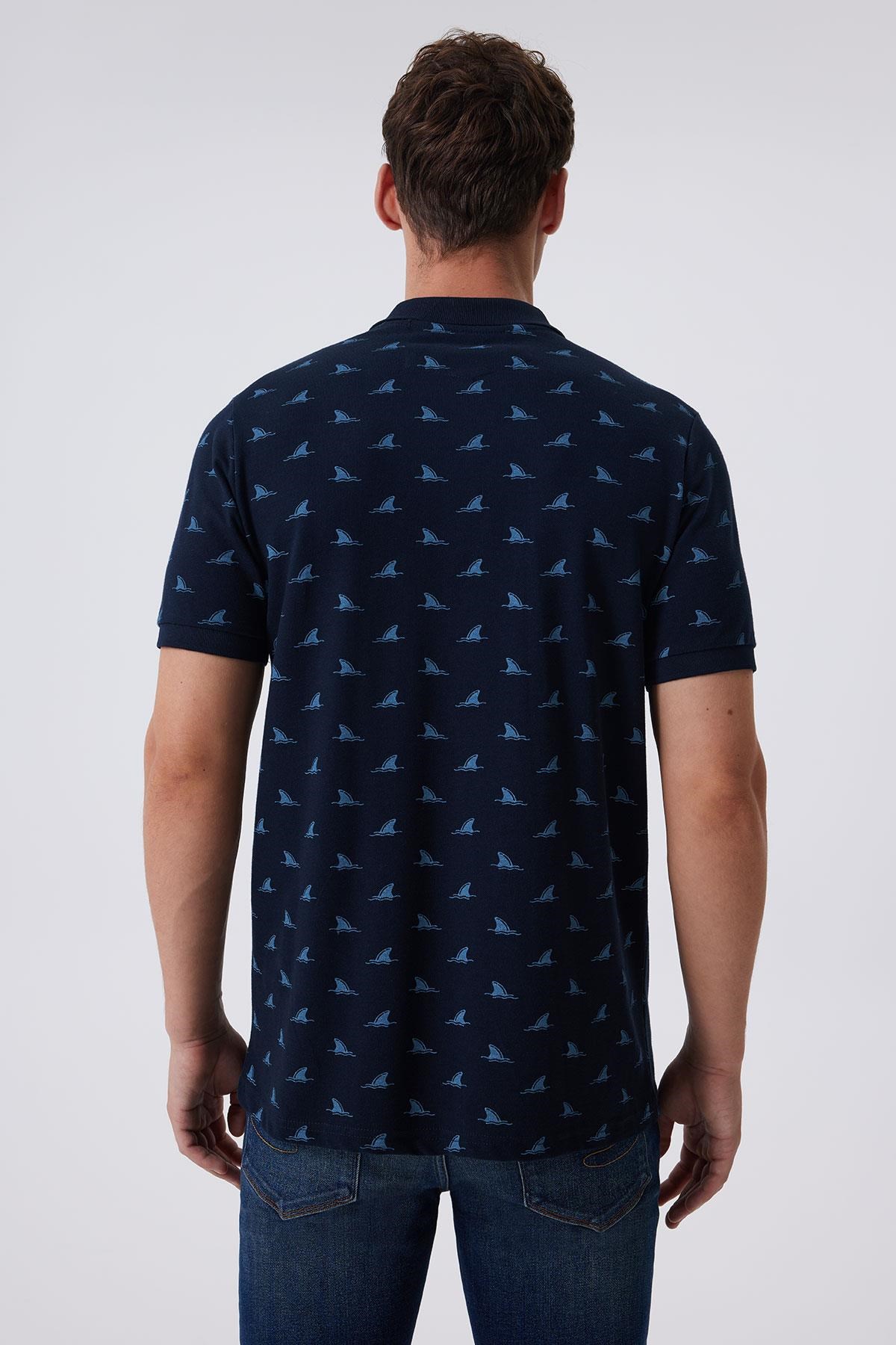 Lee Cooper Erkek T-Shirt 232 LCM 242009 Lacivert