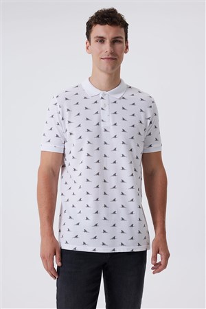 Lee Cooper Erkek T-Shirt 232 LCM 242009 Beyaz