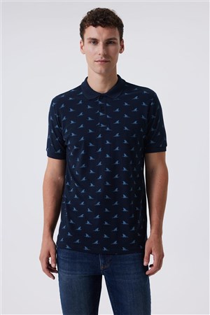 Lee Cooper Erkek T-Shirt 232 LCM 242009 Lacivert