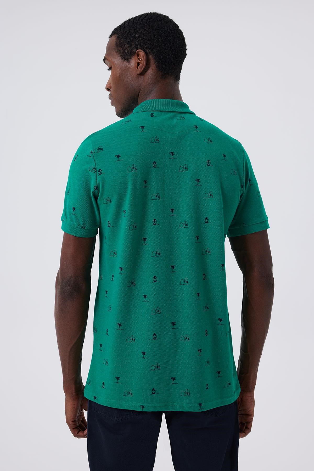 Lee Cooper Erkek T-Shirt 232 LCM 242010 Yeşil