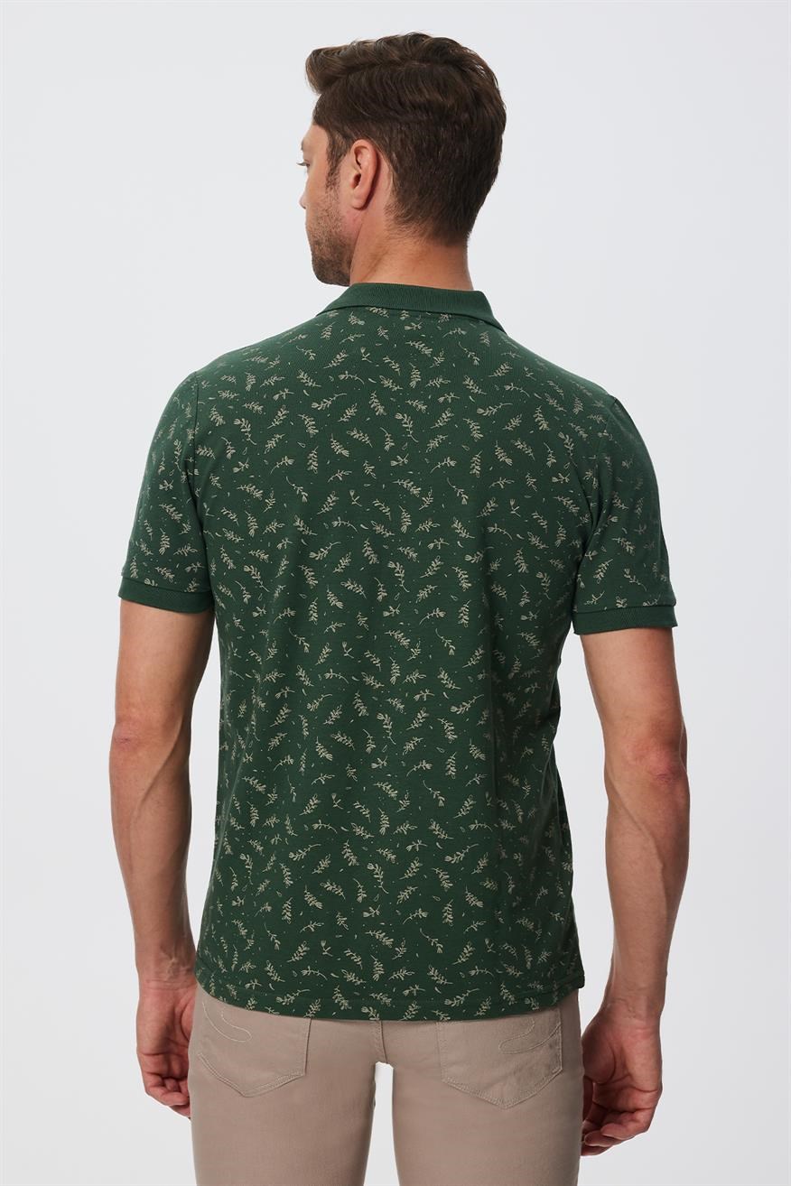 Lee Cooper Erkek T-Shirt 232 LCM 242033 K. Yeşil