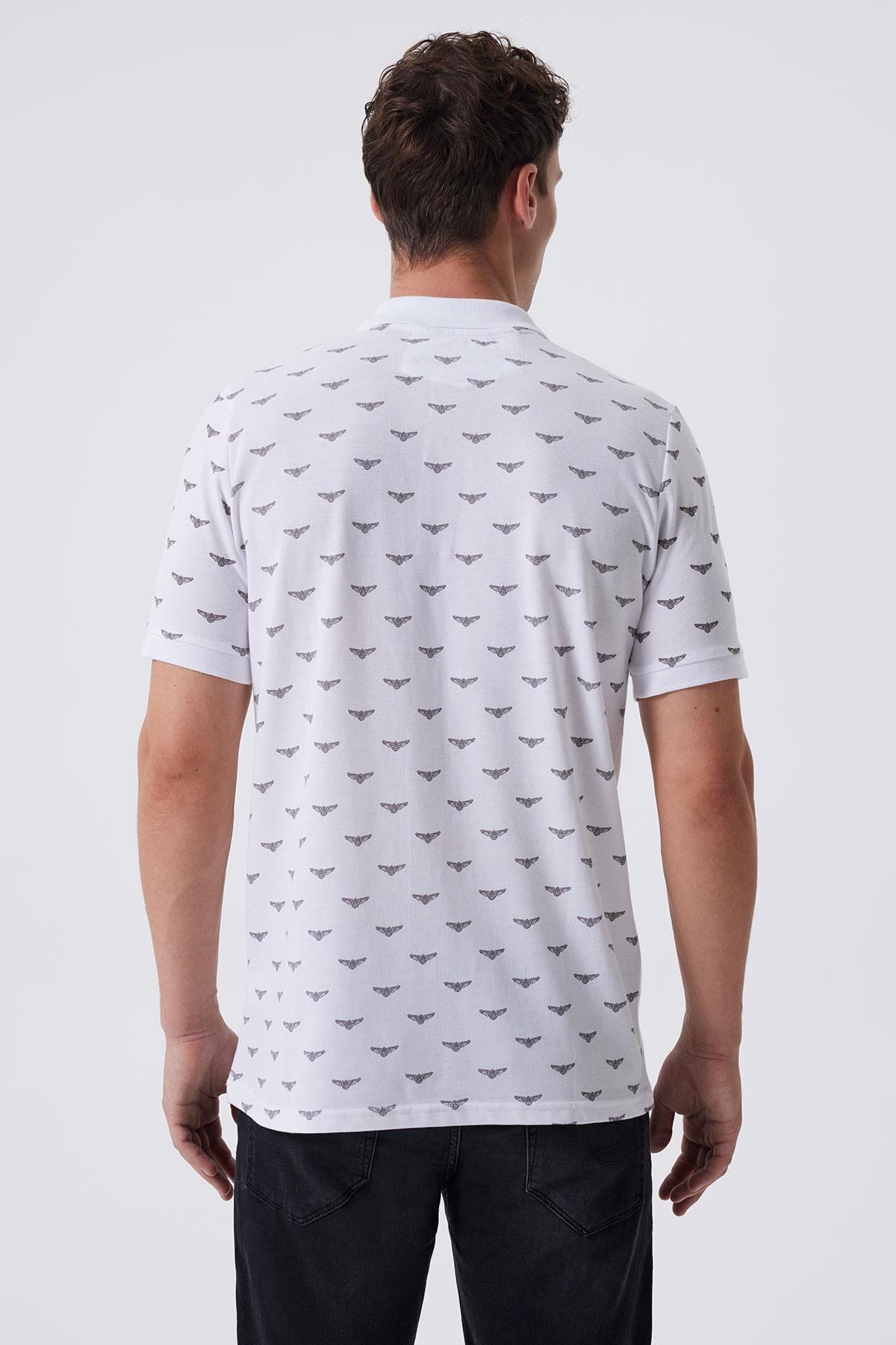 Lee Cooper Erkek T-Shirt 232 LCM 242035 Beyaz