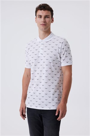 Lee Cooper Erkek T-Shirt 232 LCM 242035 Beyaz