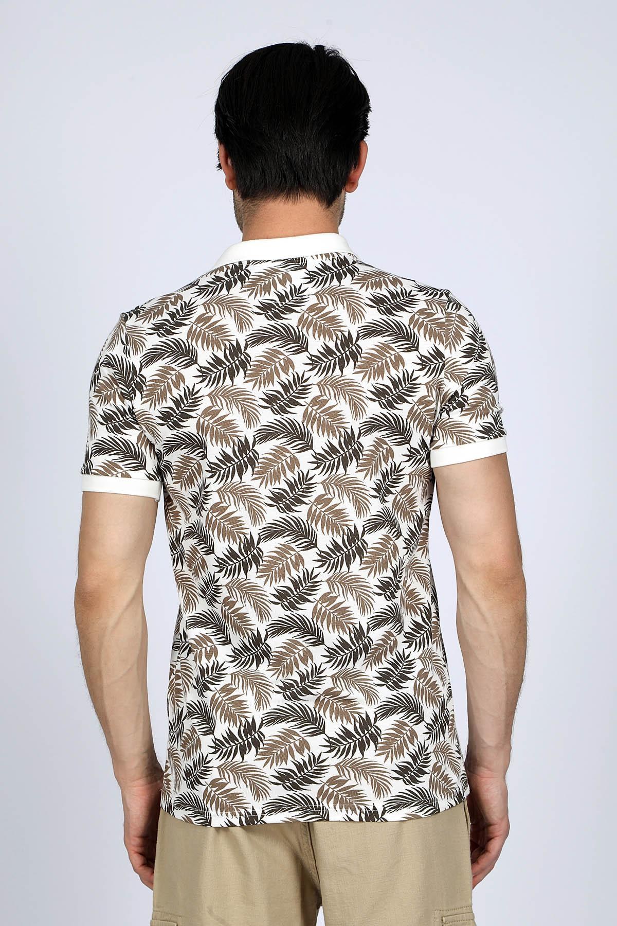 Lee Cooper Erkek T-Shirt 232 LCM 242040 Ekru