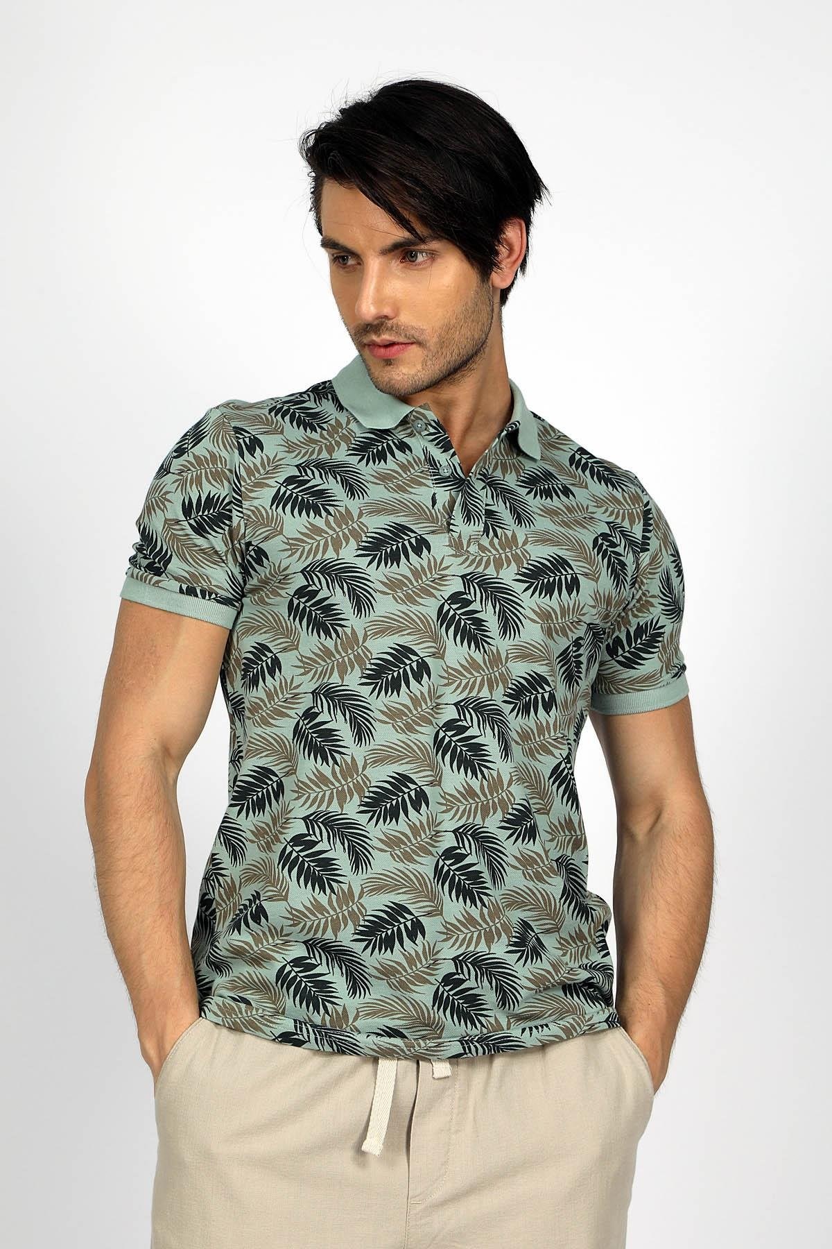 Lee Cooper Erkek T-Shirt 232 LCM 242040 Mınt