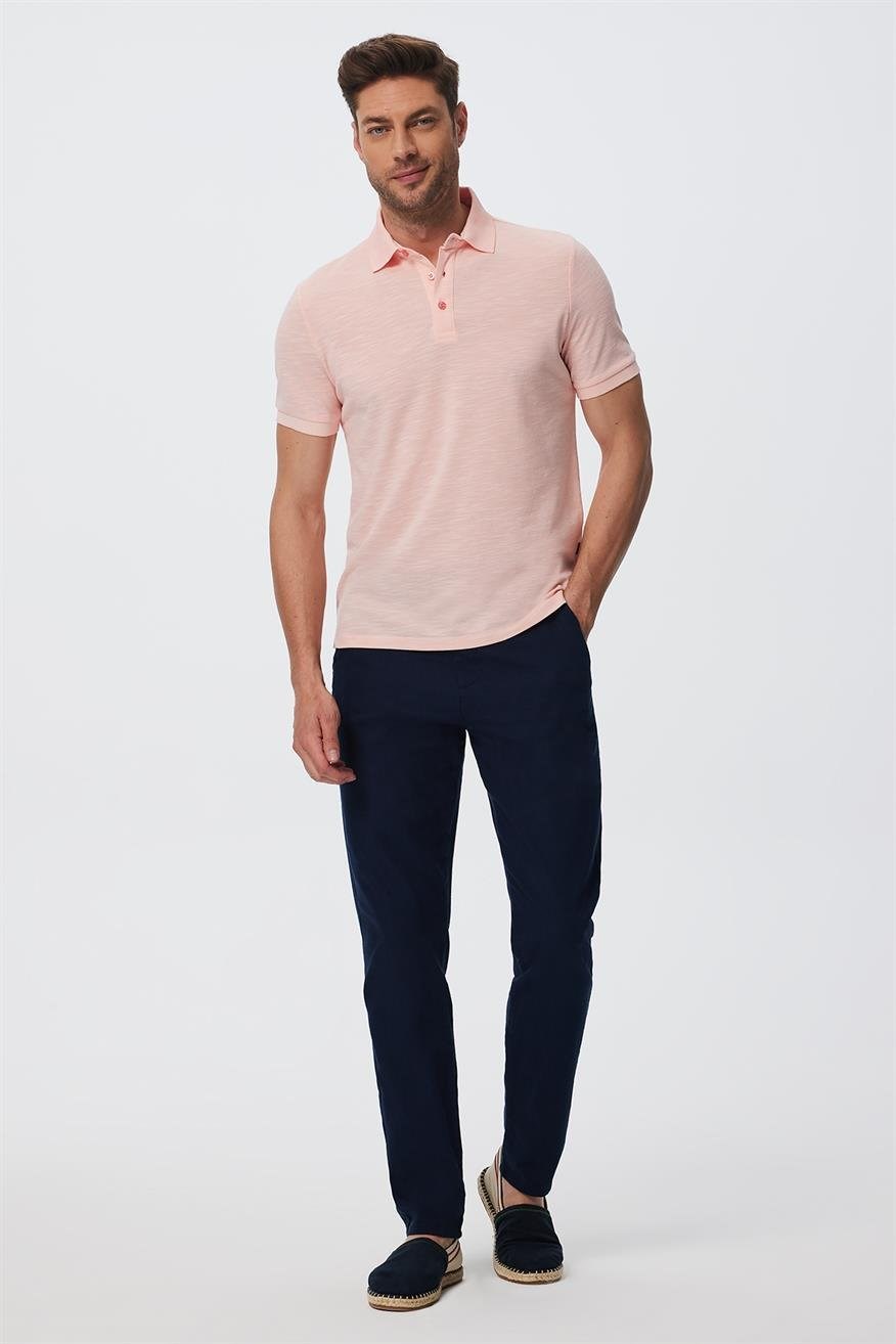 Lee Cooper Erkek T-Shirt 232 LCM 242057 Pastel Pembe