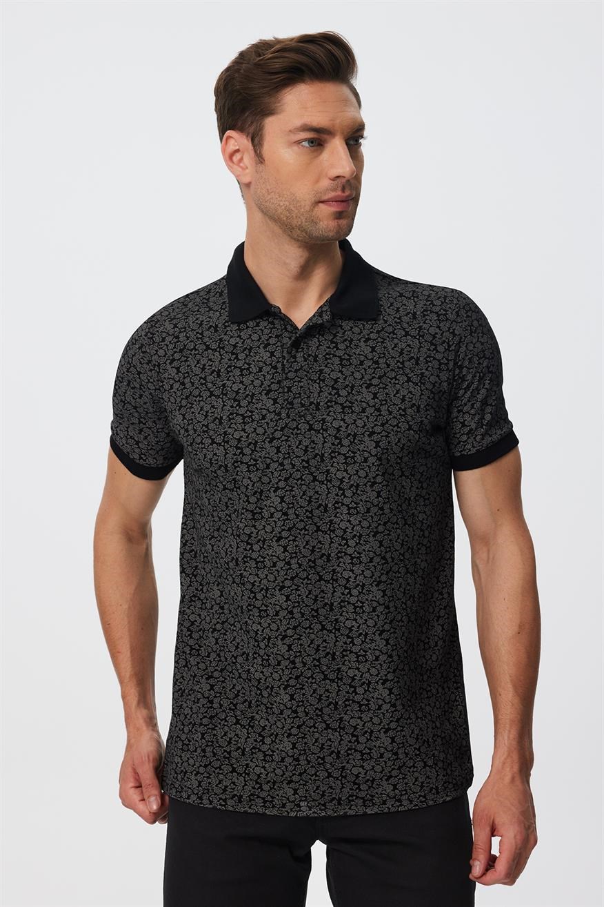 Lee Cooper Erkek T-Shirt 232 LCM 242062 Siyah